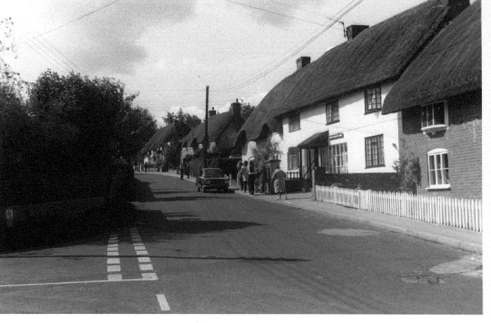 Village post office and stores c1960