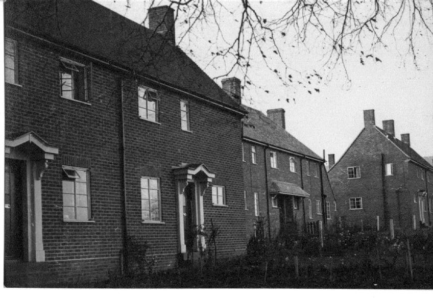 Bulbery first 16 houses c1947