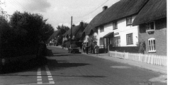 Village post office and stores c1960