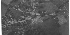 Abbotts Ann centre aerial view c1950