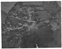 Abbotts Ann centre aerial view c1950