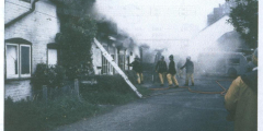 Fire at the Old Bakery 1978
