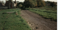 Lower Mill during the drought 1 1976