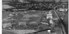 Bulbery ariel view from south c1955