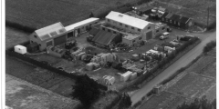 King's Yard arial view from north east c1950