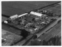 King's Yard arial view from north east c1950