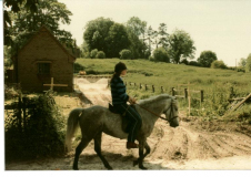 Hillside under construction 1980