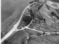 Poplar Farm Inn and Salisbury Road, arial view c1967