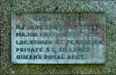 WW2 plaque