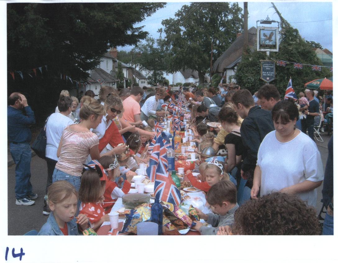 Jubilee street party 2002