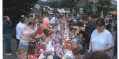 Jubilee street party 2002