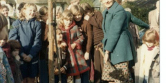 Silver Jubilee tree planting 1977