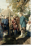 Silver Jubilee tree planting 1977