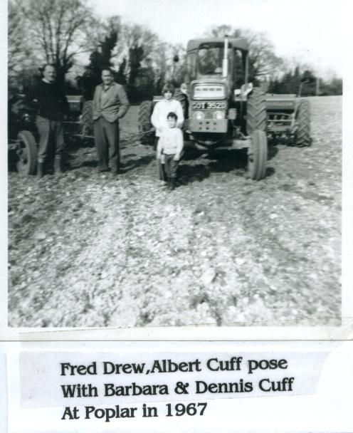 Fred Drew, Albert, Barbara & Dennis Cuff 1 1967
