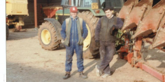 John Hayes and Dennis Cuff Eastover Farm 1993