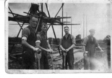 Workers at Little Park c1950