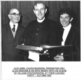 Alan & Wendy Graham with Jack Sims 1984