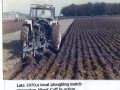 Albert Cuff at ploughing match c1977