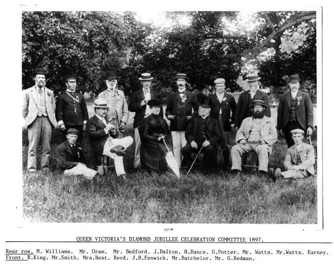 Abbotts Ann Queen Victoria's Diamond Jubilee Celebration Committee 1897