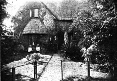 Abbotts Ann School School house and garden 1912