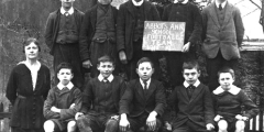 Abbotts Ann School football team 1918-19