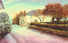 The picture is a painting by Alfred Charles Roes second son Frank Roe