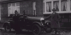Picture shows Maurice Bleines Uncle and Aunt
