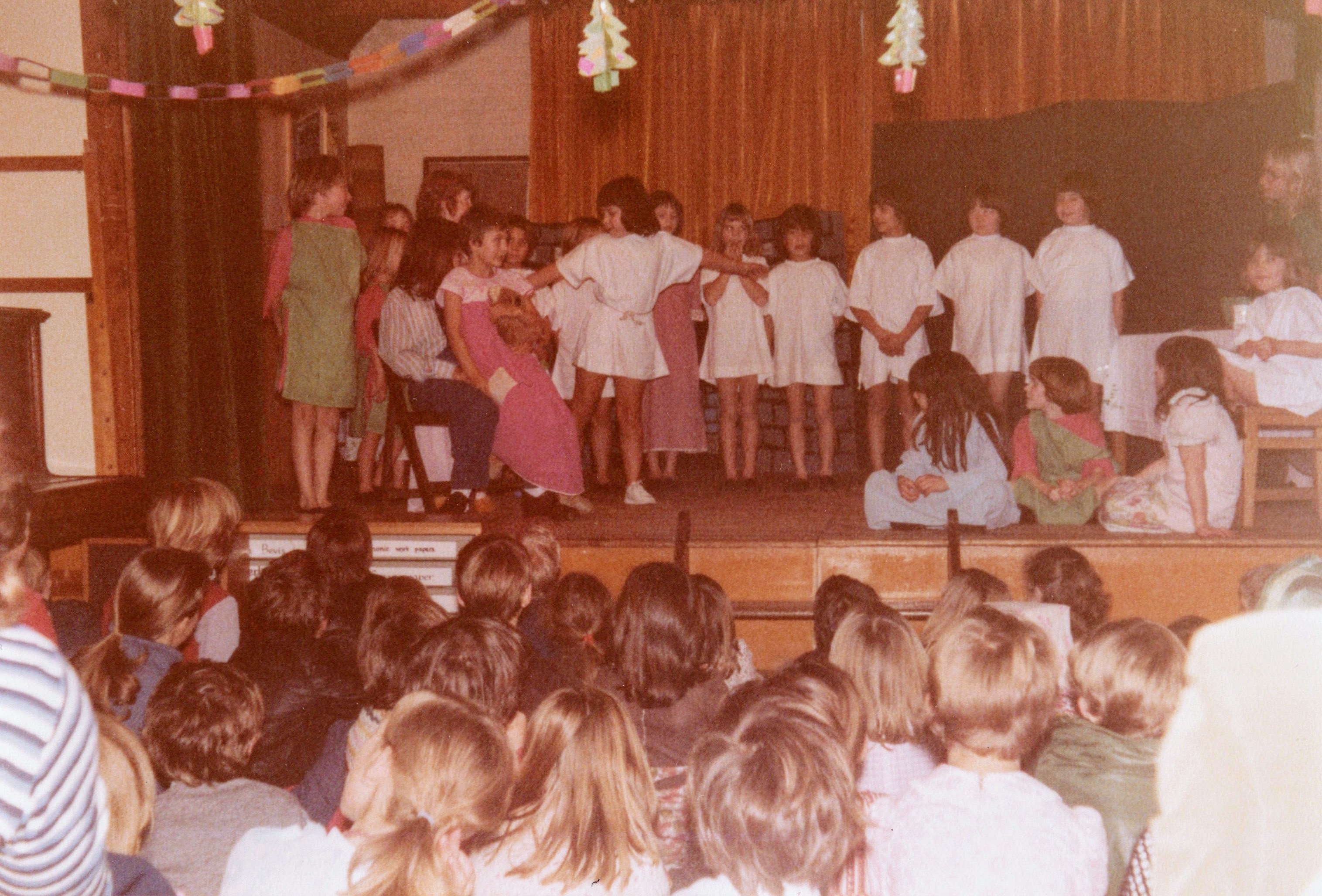 This is the Christmas School play from 1978.