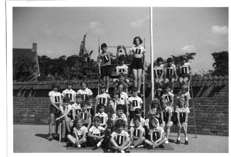 Inter-school sports team 1964