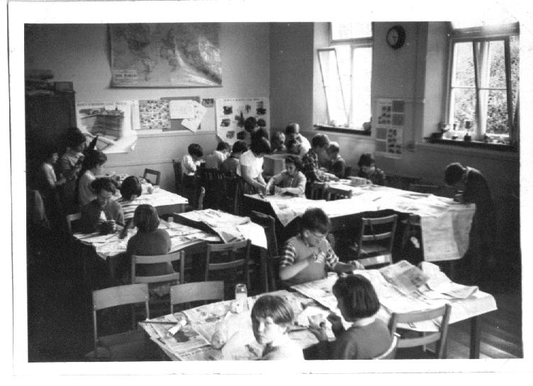 Puppetry in class 1 1964