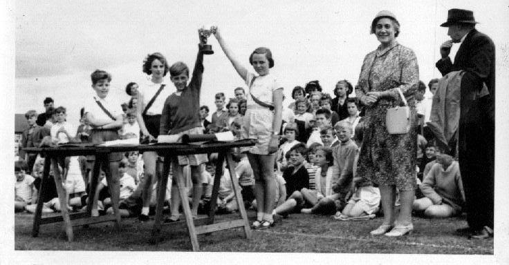 School sports 1958