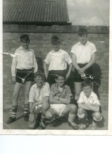 School boys' football team c1960