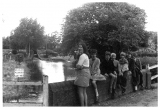 School children at Lower Mill c1965