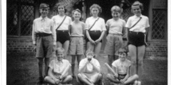 School rounders team c1955