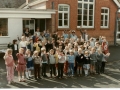 School staff and pupils 1984