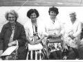 School staff on a trip c1960