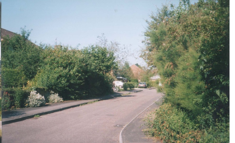 AAPC-6-1-053 -- Manor Close looking west -- 19-Jul-2000