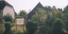 AAPC-6-1-001 -- Duck St, Old Cob Barn -- Old Cob Barn site of new village shop -- 19-Jul-2000