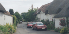 AAPC-6-1-014 -- Dunkirt Lane, looking south 49 and Old Bakery -- 19-Jul-2000