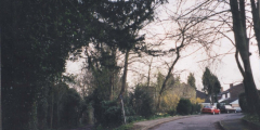 AAPC-6-1-025 -- Manor Close junction with the Old Coach Road -- 2000