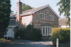 AAPC-6-1-060 -- Church Road, Coach House -- Coach House north elevation -- 19-Jul-2000