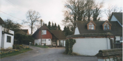 AAPC-6-1-061 -- Church Road Folly Cottage and Greenways entrance -- 2000