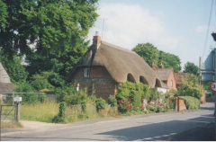 AAPC-6-1-087 -- Duck Street Old cob barn site -- cob barn site and Lane Cottage -- 12-Jul-1999