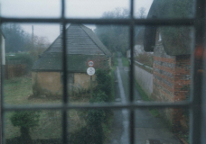 AAPC-6-1-110 -- Duck Street, Old Cob Barn looking east from No 50 -- c1995