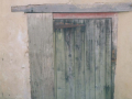 AAPC-6-1-004 -- Duck St, Old Cob Barn -- The Old Cob Barn door -- 06-Sep-2000
