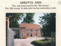 AAPC-6-1-021 -- The Old Manor from south, during restoration -- Jul-2000
