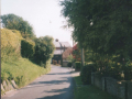 AAPC-6-1-040 -- Monxton Road (West Hill) view towards Upper Cottage, Shilling Cottage -- 13-Jul-2000