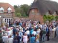 The formal opening of the Village Post Office