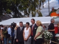 Jackie Stanton with Post Office management representitives