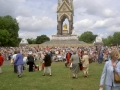 Albert Memorial surrounded by WI